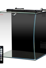 Aquatop Aquatop Bow Front Glass Aquarium Kit with Filter and LED Lighting - 8.6 Gallon