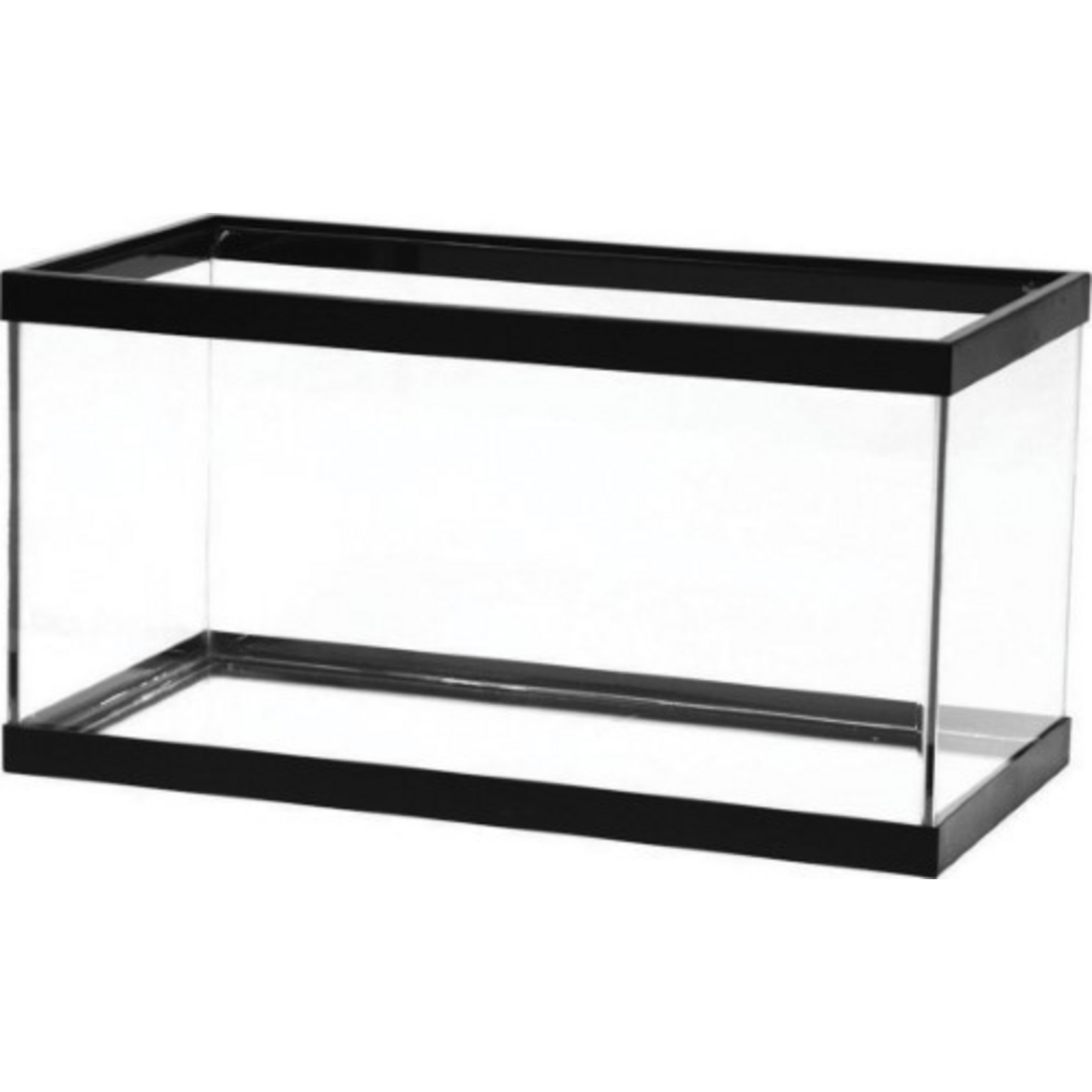 Aqueon Aqueon Aquarium Standard Glass Rectangle Black - 15 Gallon