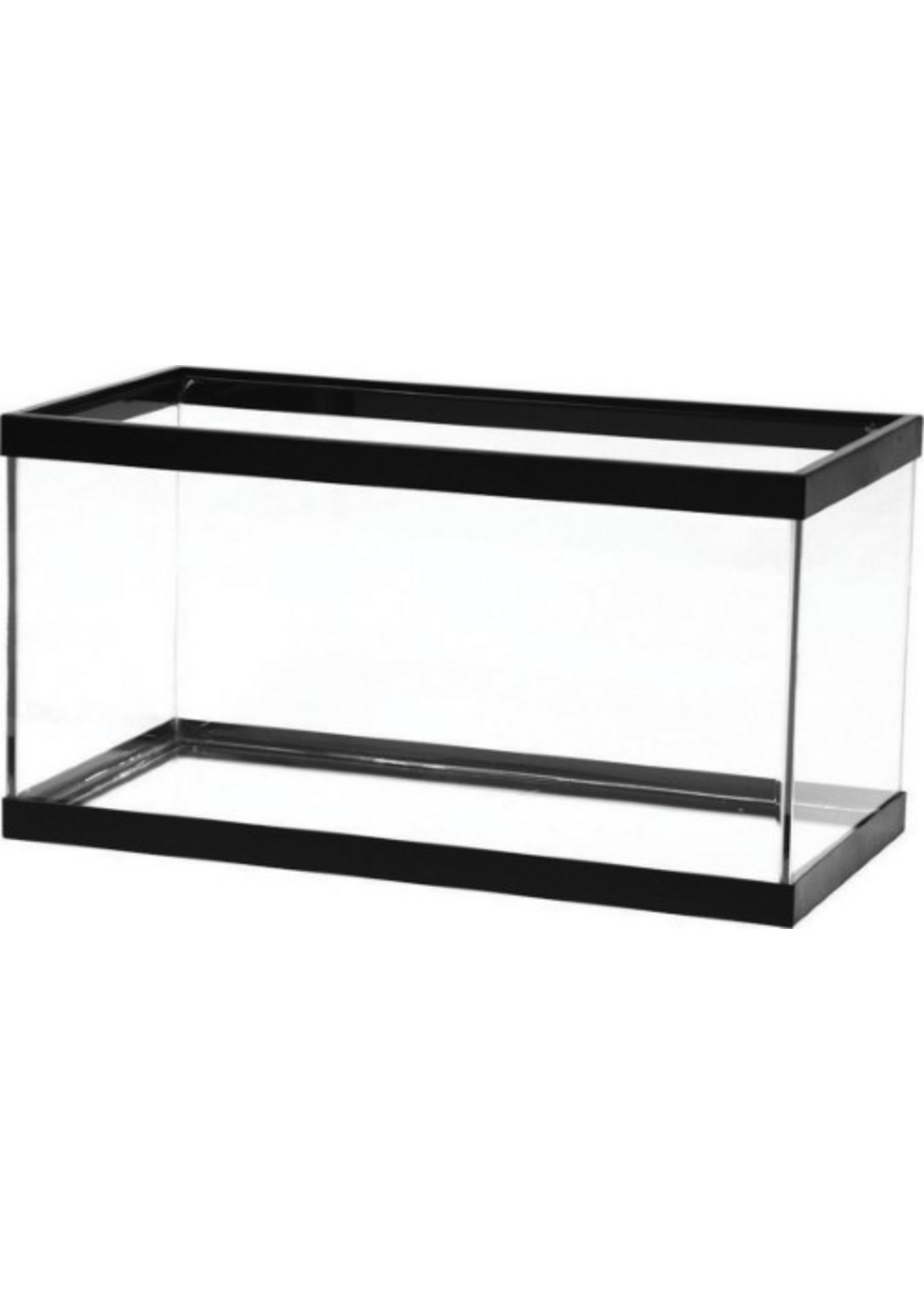 Aqueon Aqueon Aquarium Standard Glass Rectangle Black - 15 Gallon