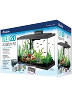 Aqueon Aqueon LED Aquarium Kit Black - 20 Gallon