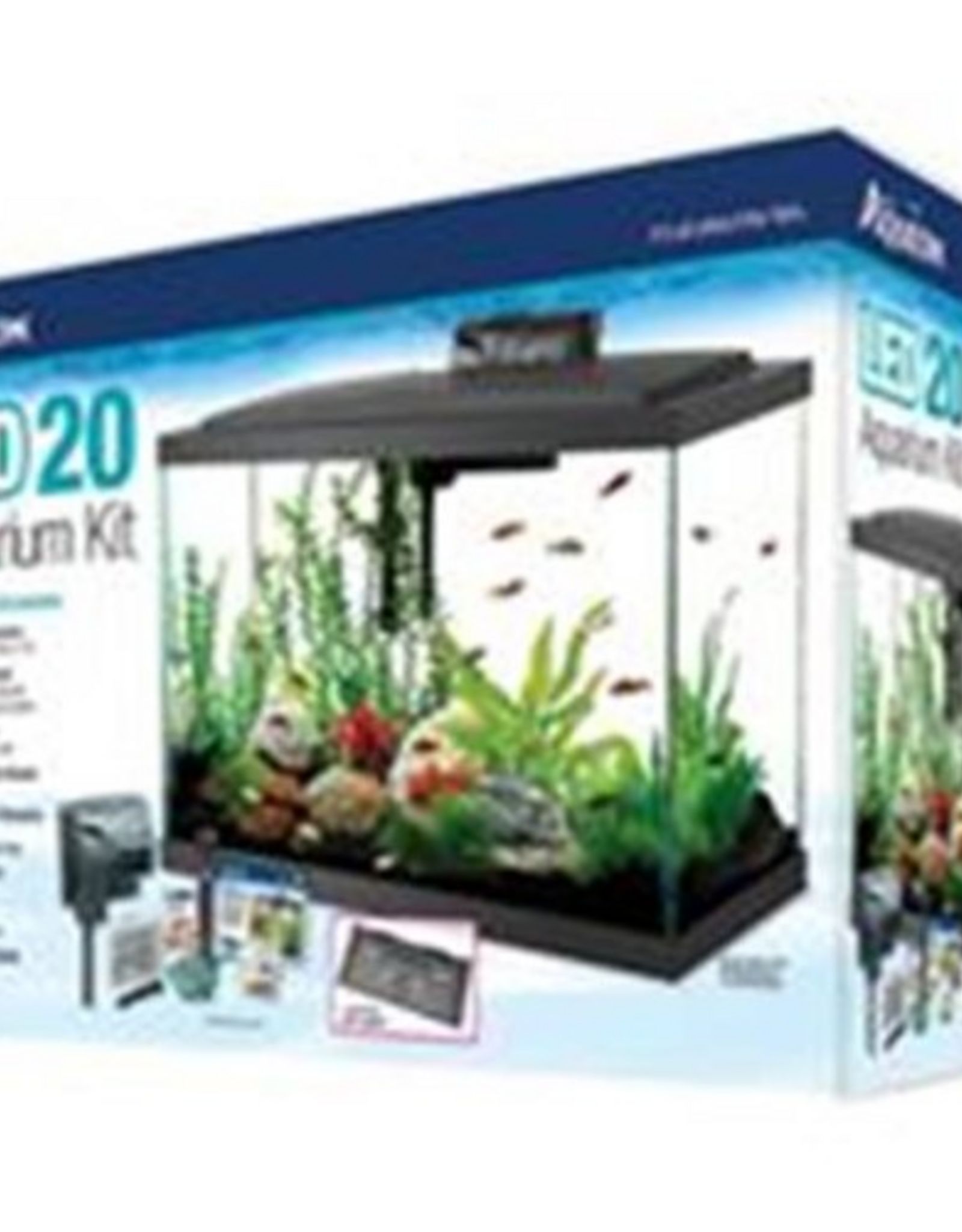 Aqueon Aqueon LED Aquarium Kit Black - 20 Gallon