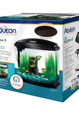 Aqueon Aqueon Mini Bow LED Smartclean Kit - 5 gallon, Black