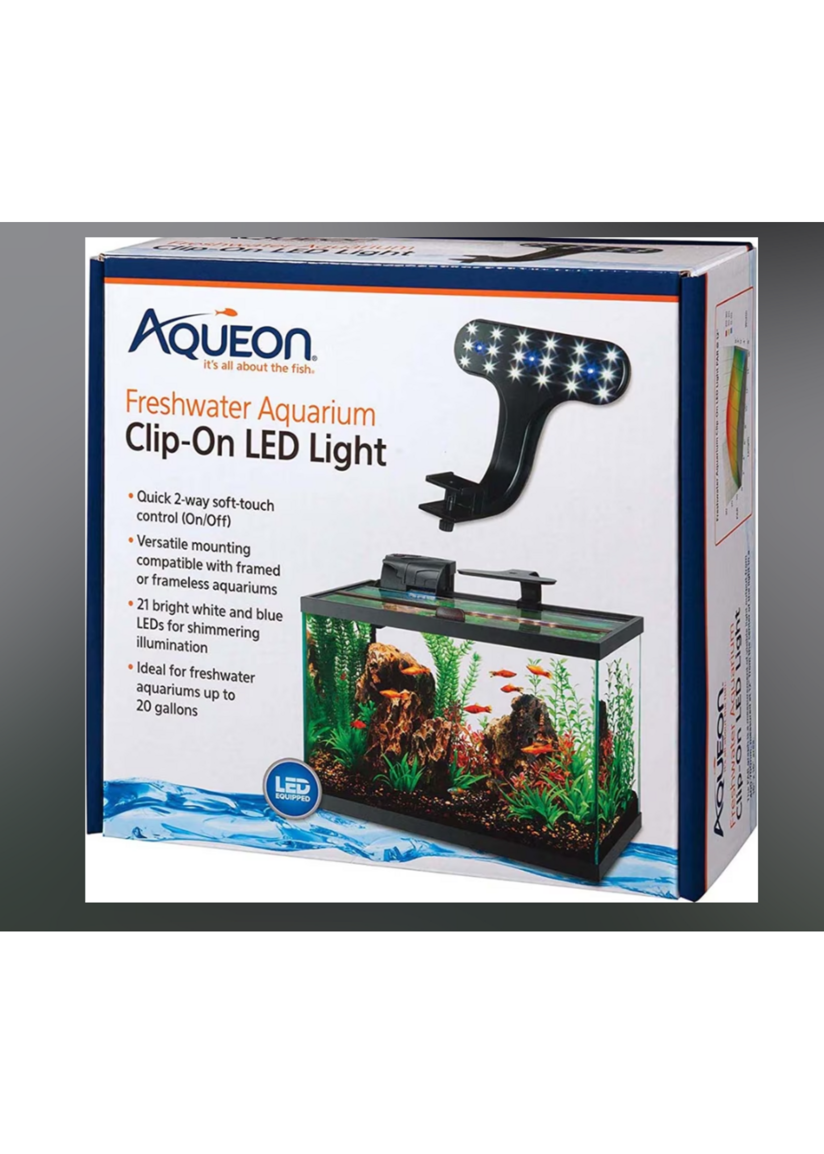Aqueon Aqueon Freshwater Aquarium Clip-On LED Light