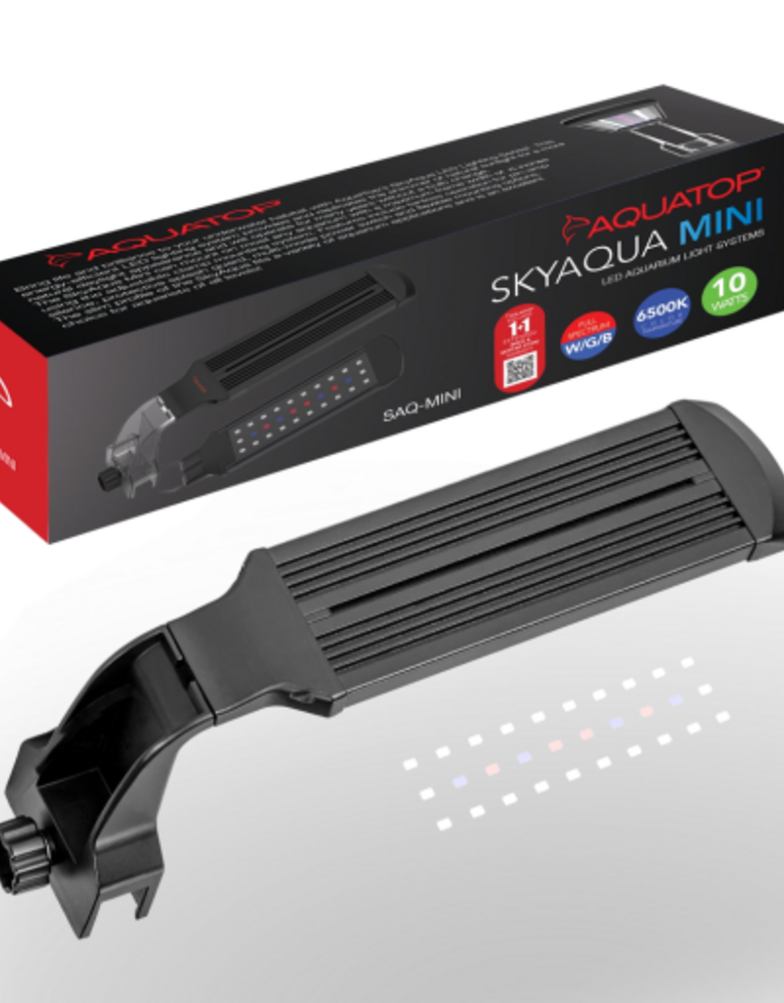 Aquatop Aquatop LED Aquarium Clamp on Light - 6 500K Spectrum - Fits SkyAqua Mini