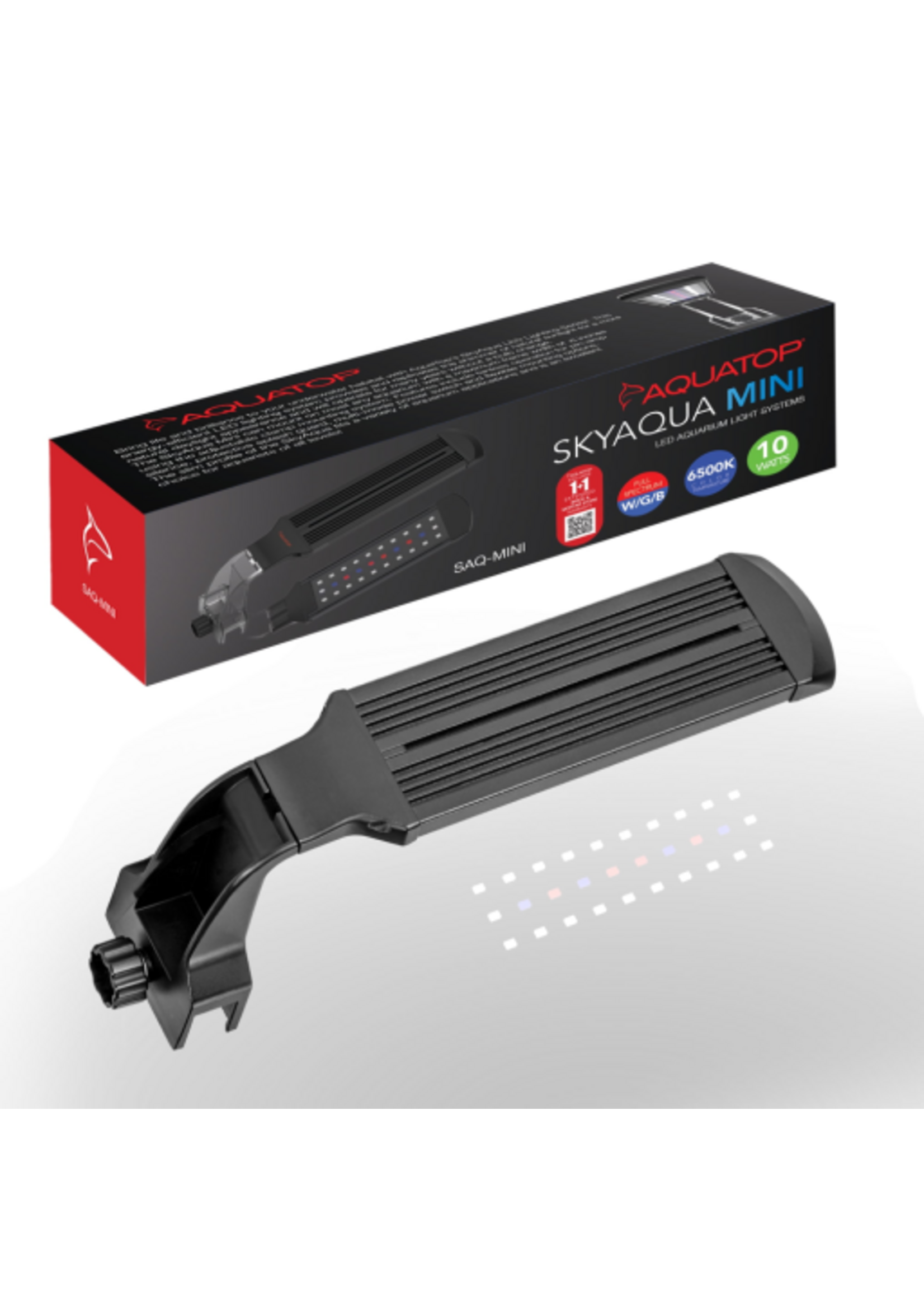 Aquatop Aquatop LED Aquarium Clamp on Light - 6 500K Spectrum - Fits SkyAqua Mini