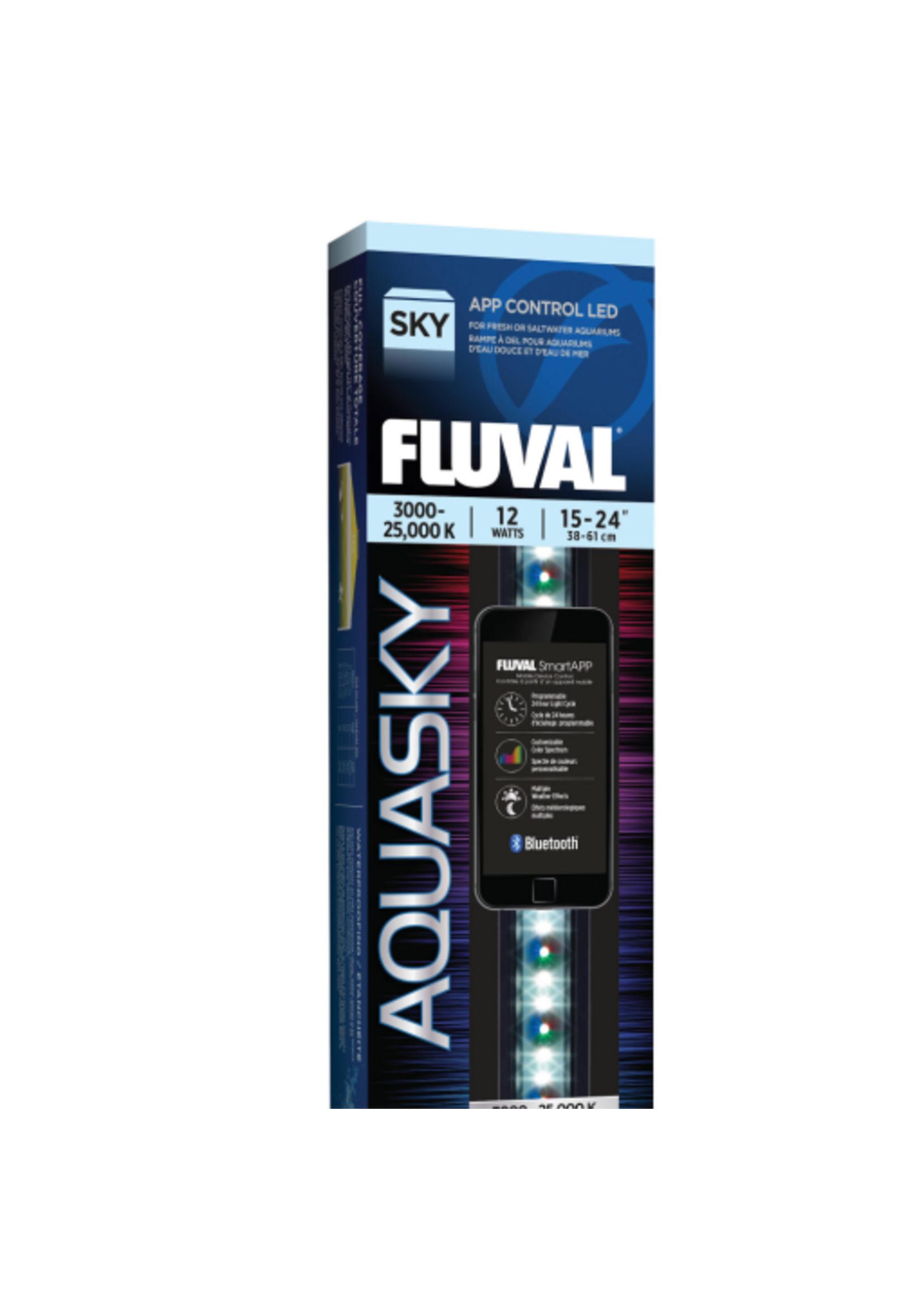 Fluval AquaSky 2.0 LED Aquarium Light 15-24"