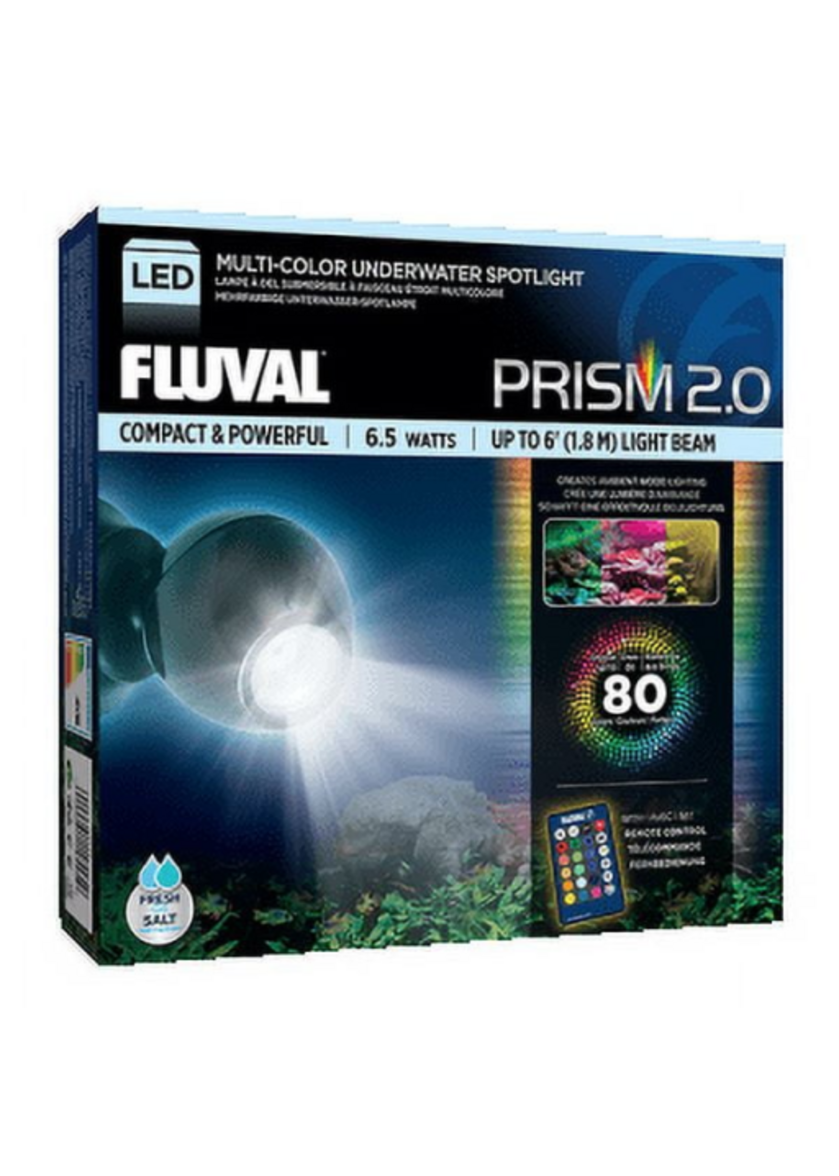 Fluval Prism Multi-Color Underwater LED Spotlight