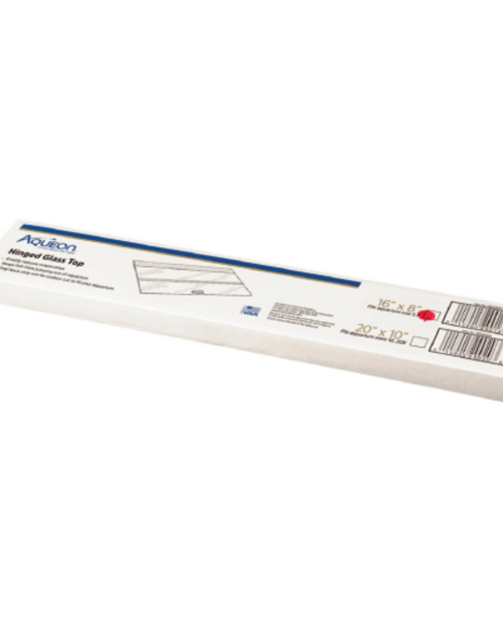 Aqueon Aqueon Versa Top Hinged Glass Top - 16"