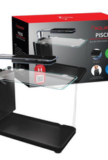 Aquatop Aquatop Pisces Glass Aquarium Nano Fish Tank 5 Gallon Bullet Shape All In One with Filter and LED Light