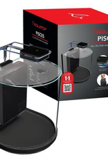 Aquatop Aquatop Pisces Glass Aquarium Nano Fish Tank 3 Gallon Half-Circle All In One with Filter and LED Light