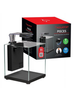 Aquatop Aquatop Pisces Glass Aquarium Nano Fish Tank 5 Gallon Cube Shape All In One with Filter and LED Light