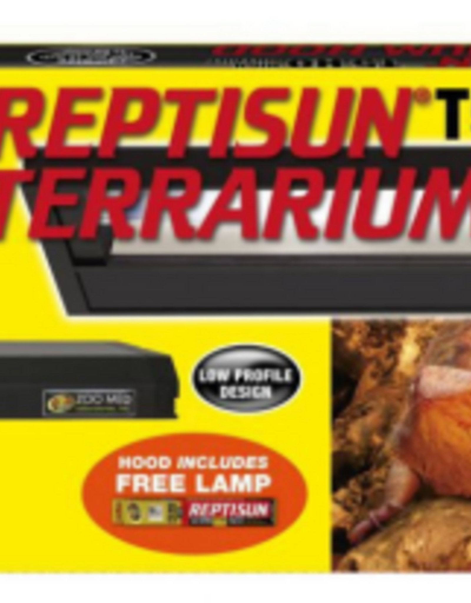 Zoo Med Zoo Med Reptisun T5 HO Terrarium Hood - 14 in