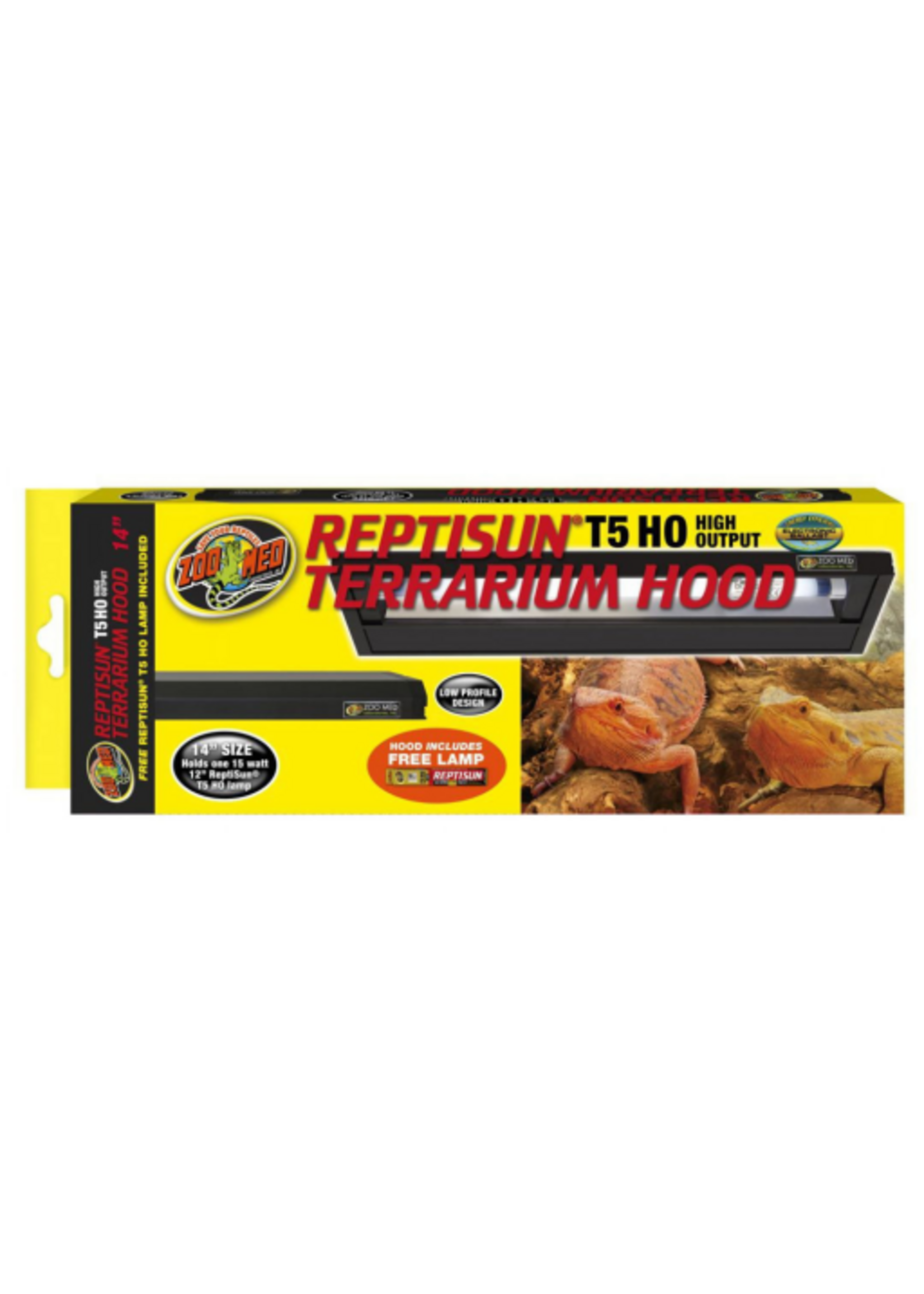 Zoo Med Zoo Med Reptisun T5 HO Terrarium Hood - 14 in