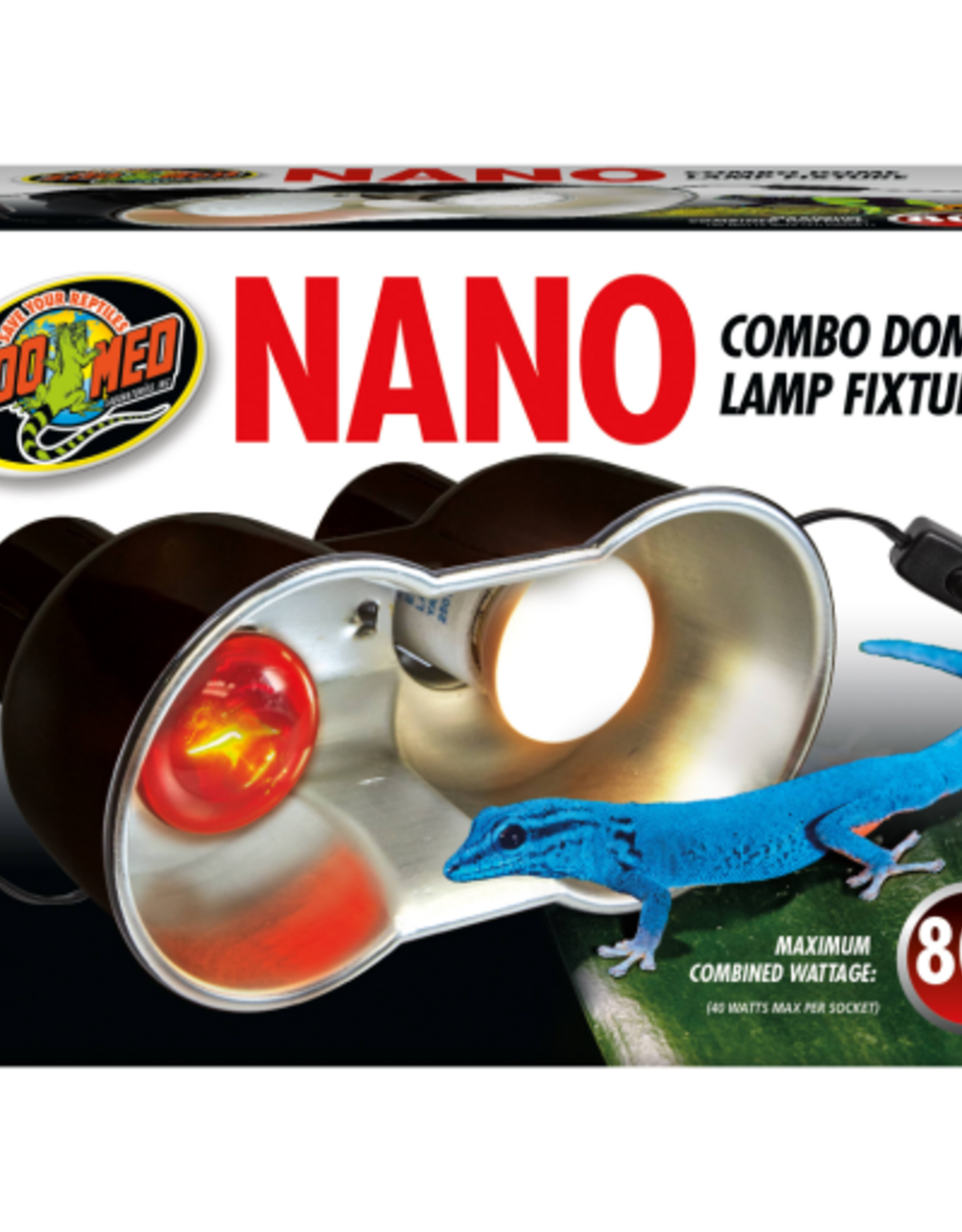 Zoo Med Zoo Med Laboratories Nano Combo Dome Lamp Fixture