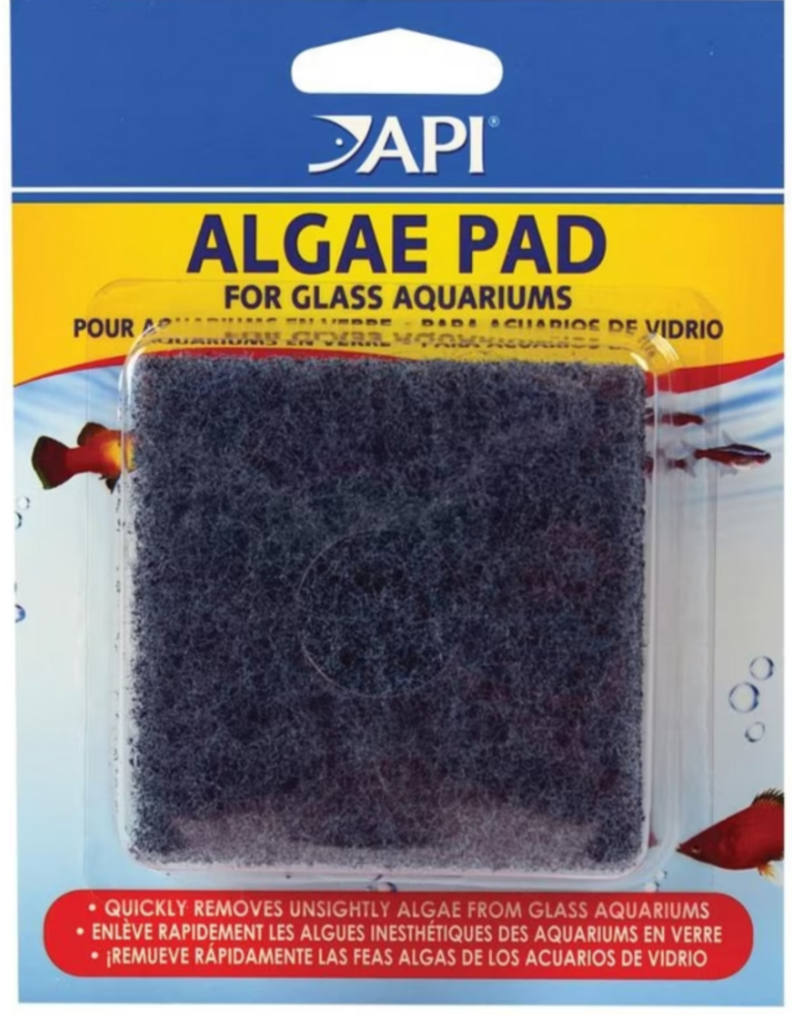 API API Doc Wellfish's Hand Held Algae Pad for Glass Aquariums