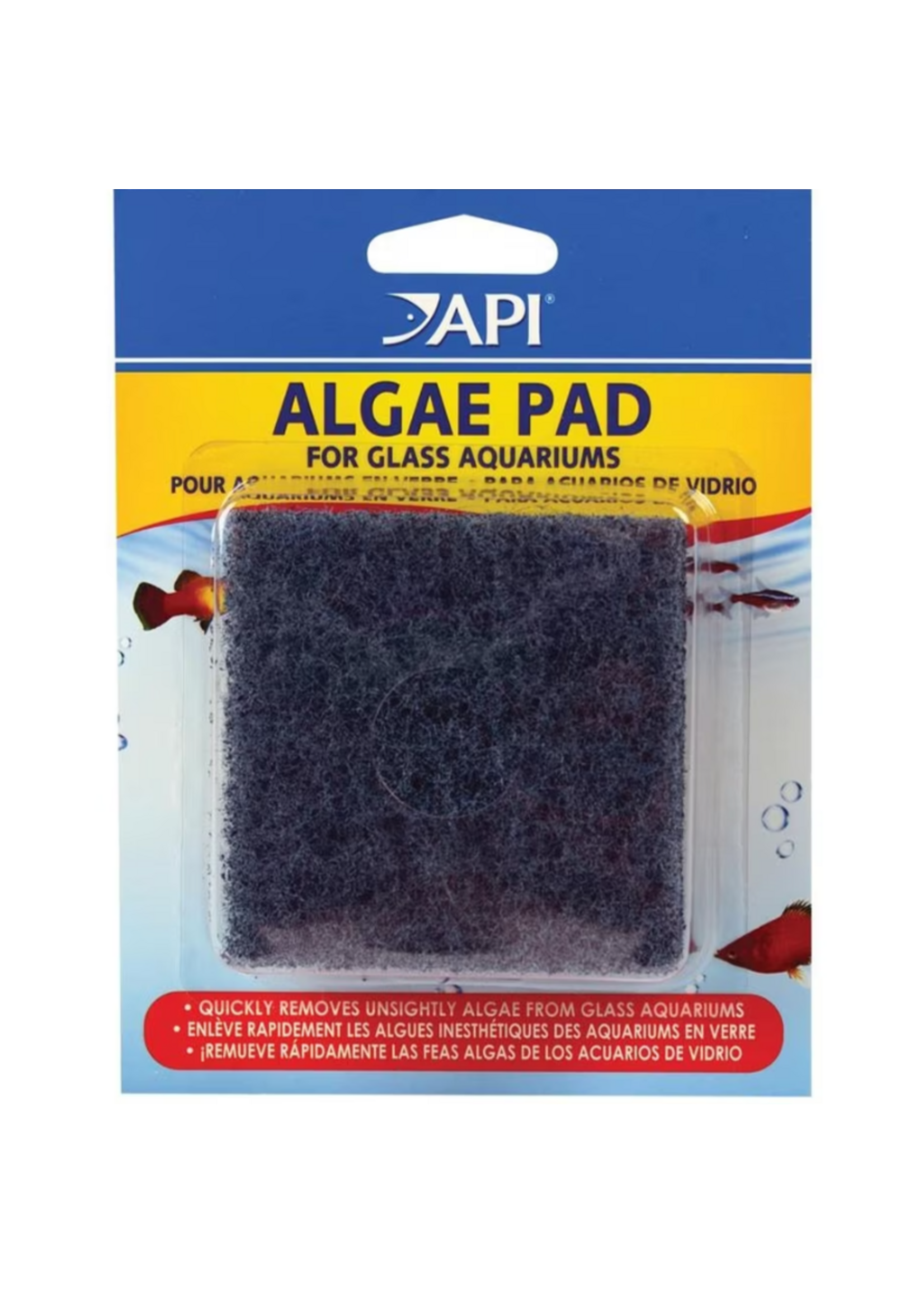 API API Doc Wellfish's Hand Held Algae Pad for Glass Aquariums