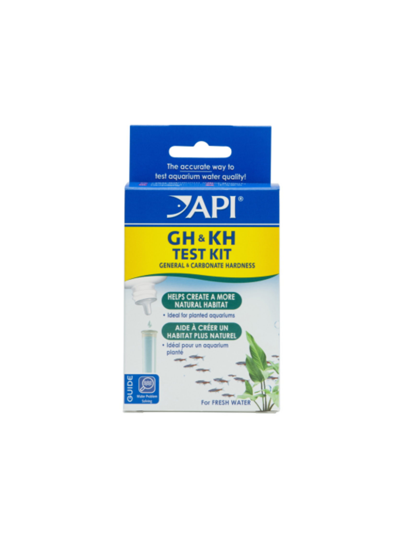 API API GH & KH Test Kit Aquarium Water Test Kit