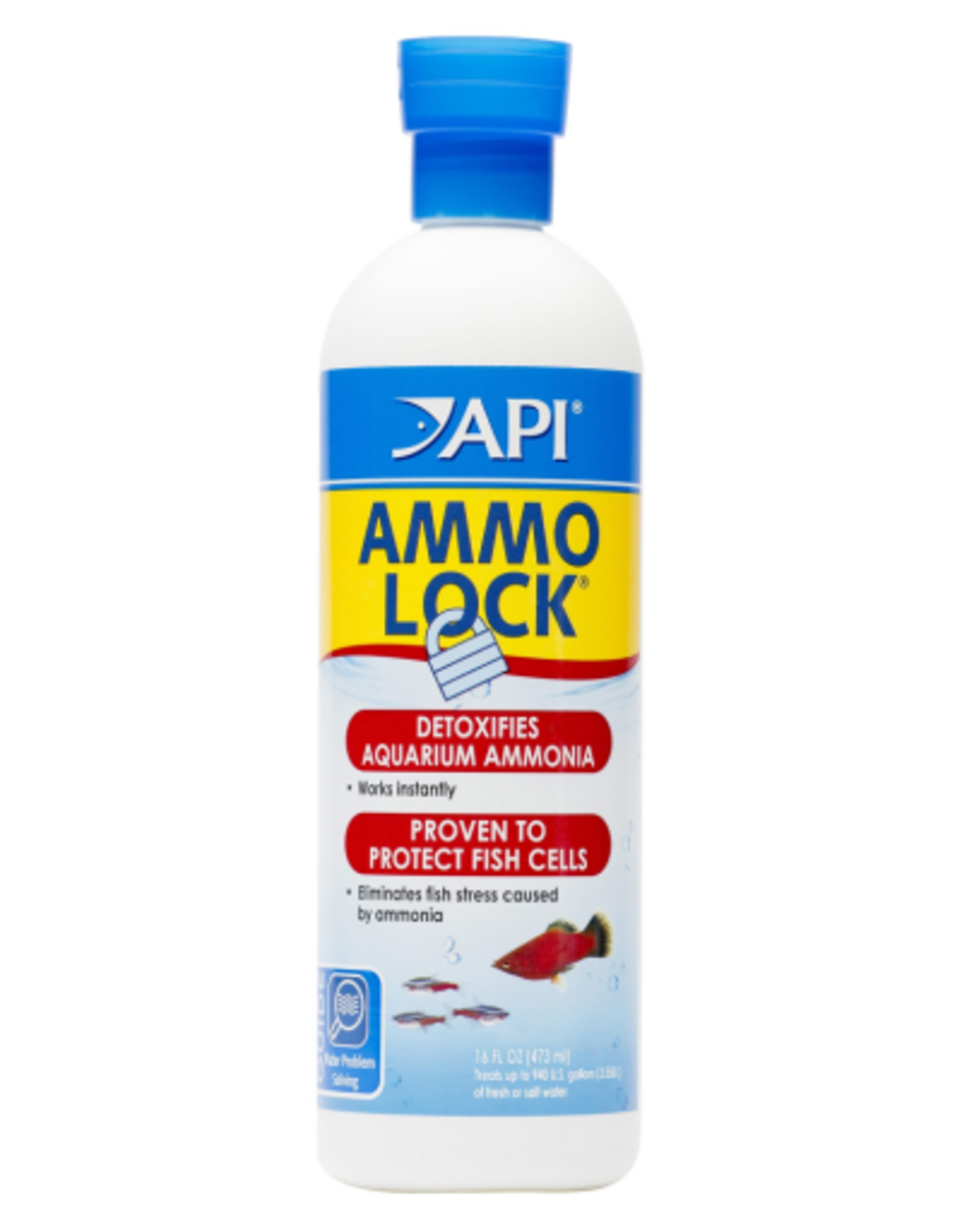 API API Ammo Lock Ammonia Detoxifier for Aquariums  16 oz (Treats 946 Gallons)