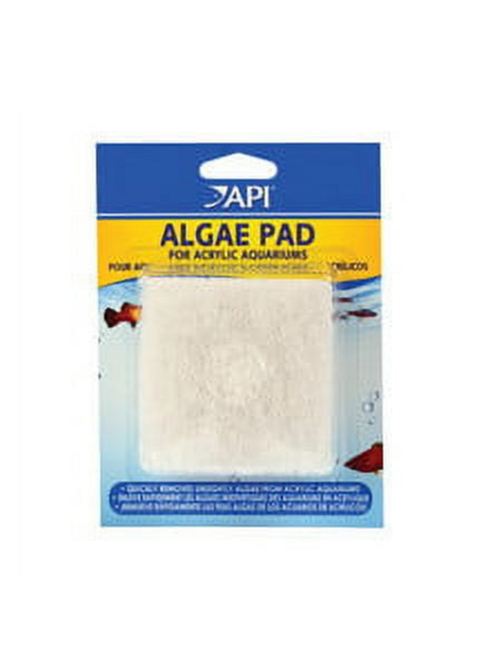 API API Algae Pad for Acrylic Aquariums - 1 Pad