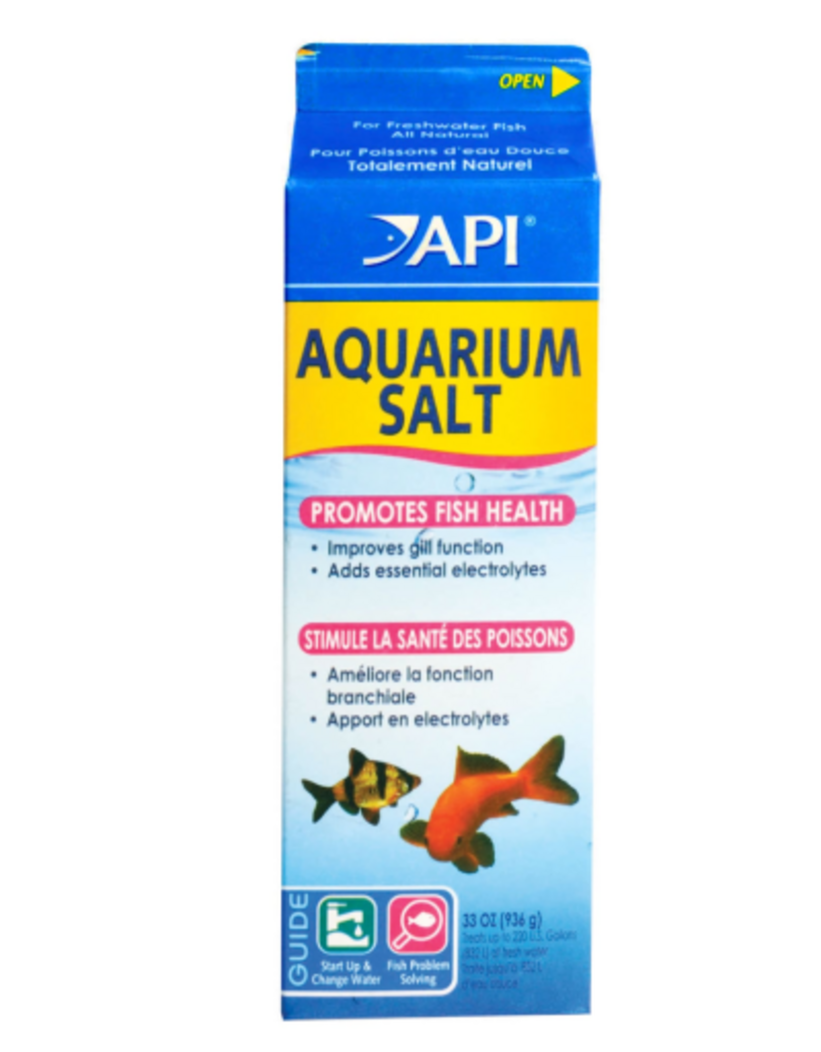 API API Aquarium Salt 33 oz. 1 Quart Milk Carton
