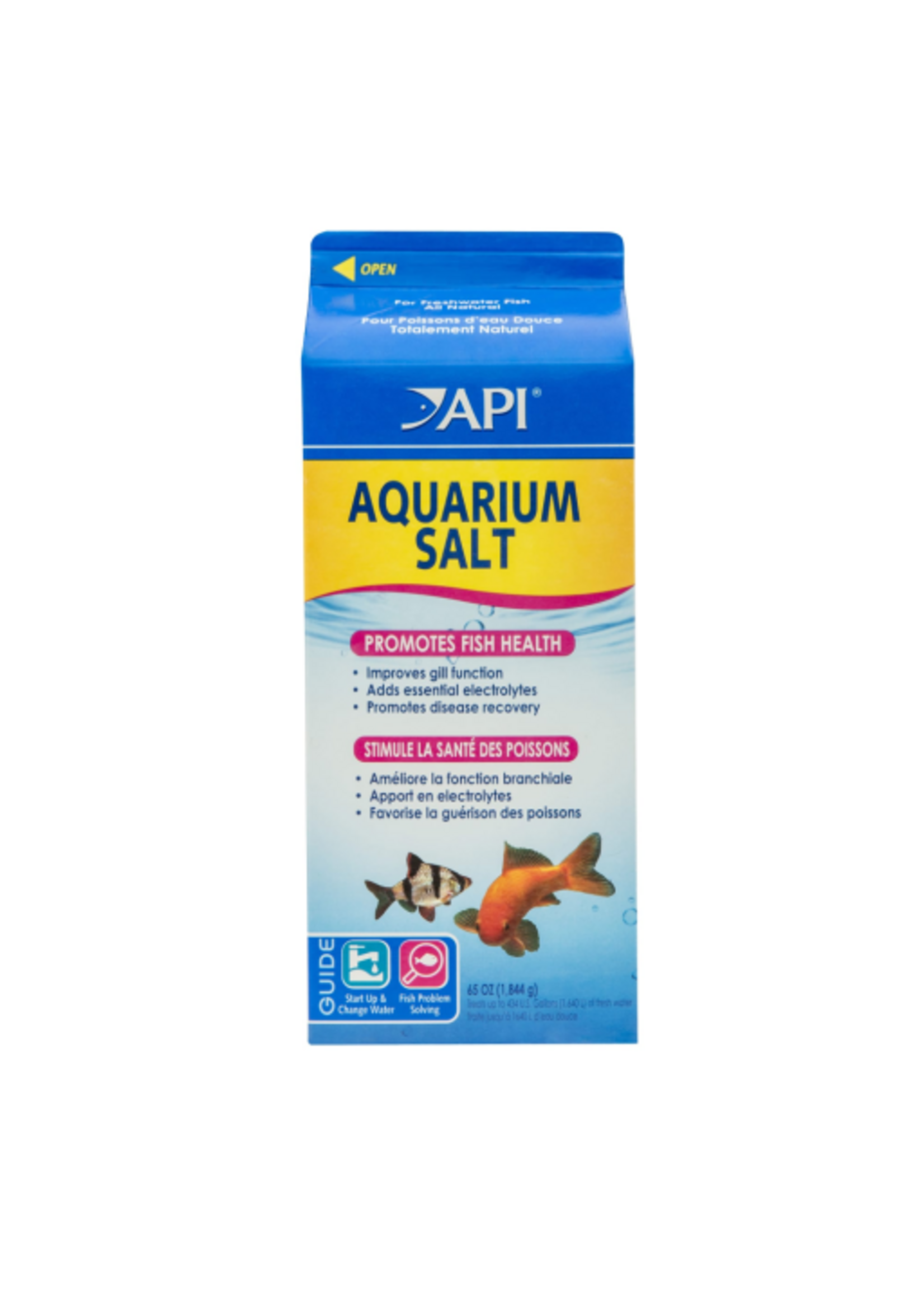 API API Aquarium Salt  Freshwater Aquarium Salt - 65 oz