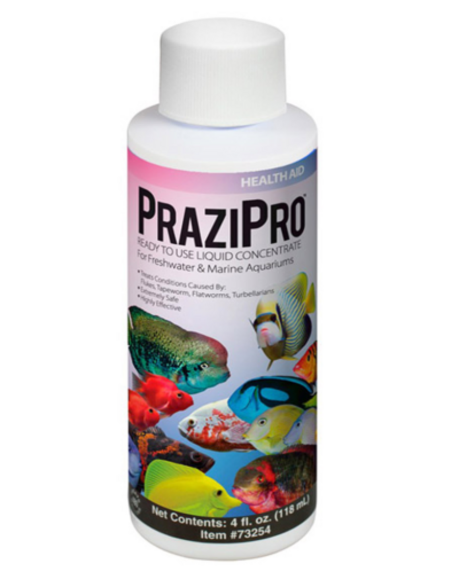 Hikari Hikari Aquarium Solutions PraziPro Liquid Treatment Bottle  4 Oz
