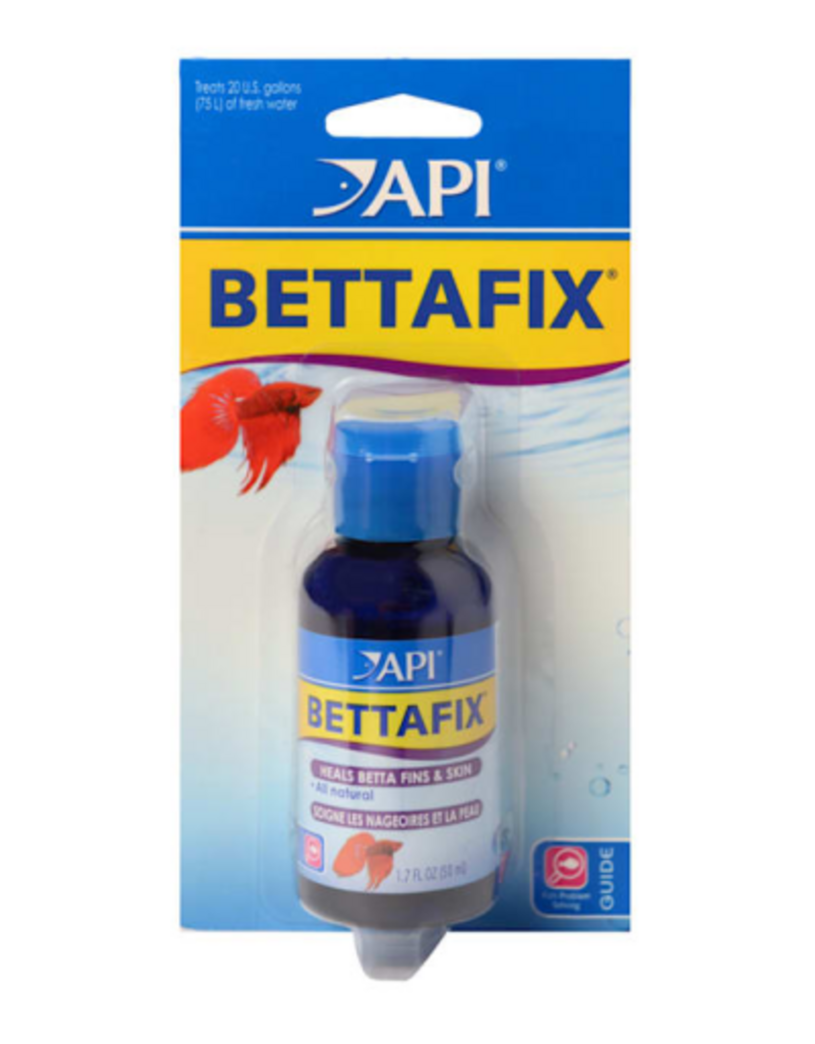 API API Bettafix  & Betta Fish Infection And Fungus Remedy  1.7 oz