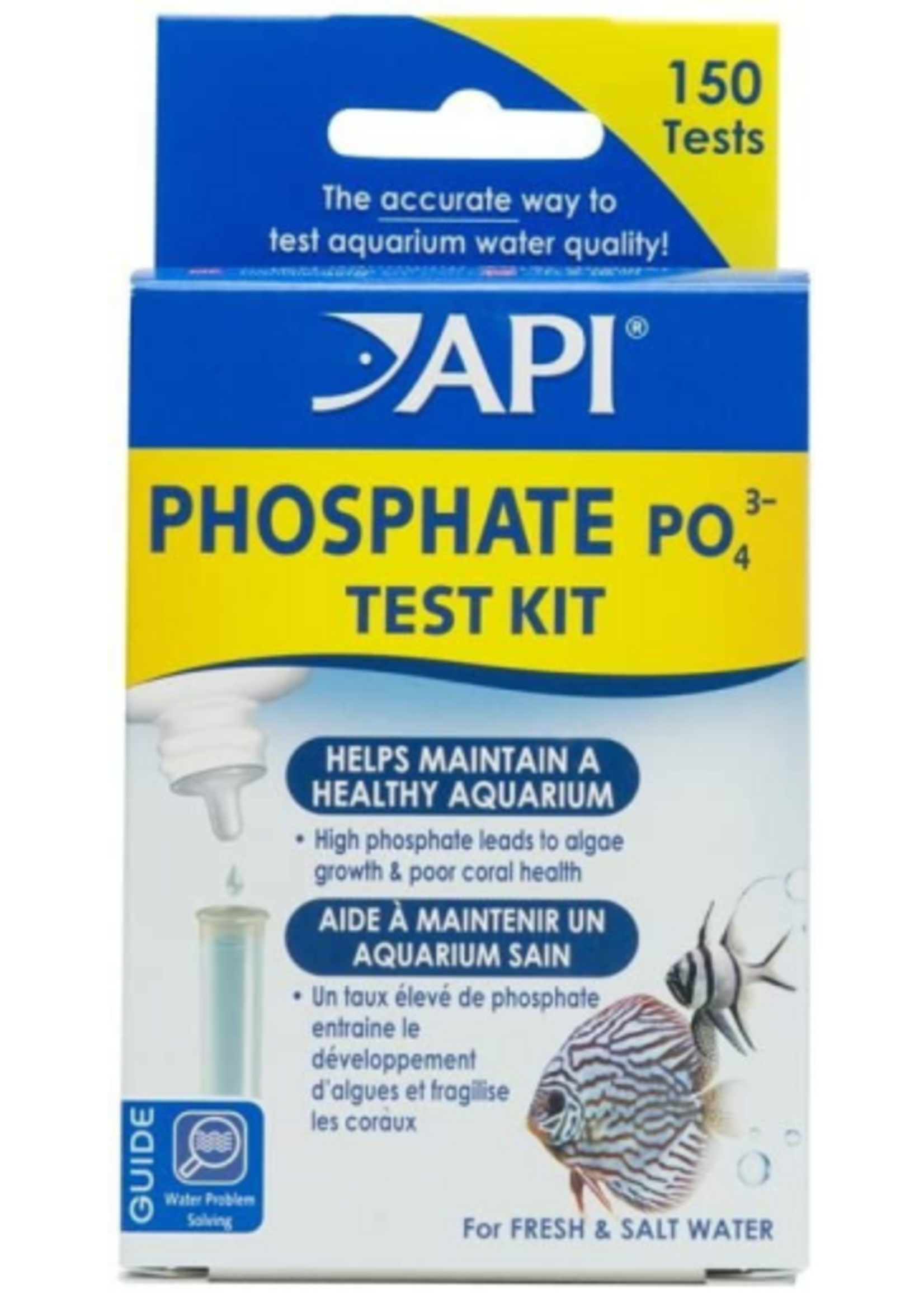 API API Phosphate Test Kit Freshwater and Saltwater Aquarium