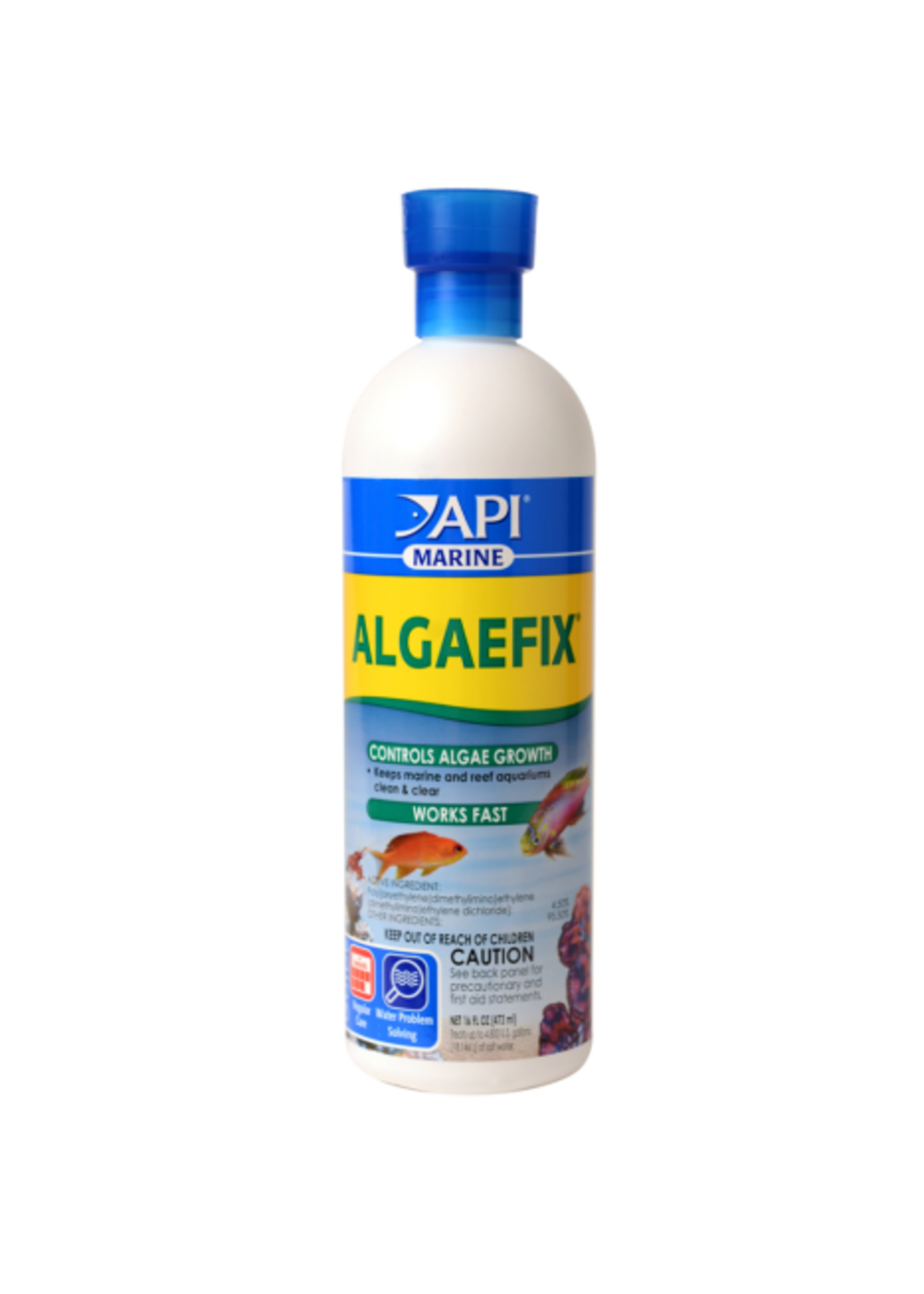 API API AlgaeFix Marine Aquarium Algaecide - 16 oz