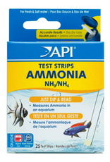 API API Ammonia Aquarium Test Strips - 25 count