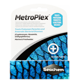 Seachem Seachem Metroplex Bacterial Disease Fish & Aquatic Supplement  0.17 Oz
