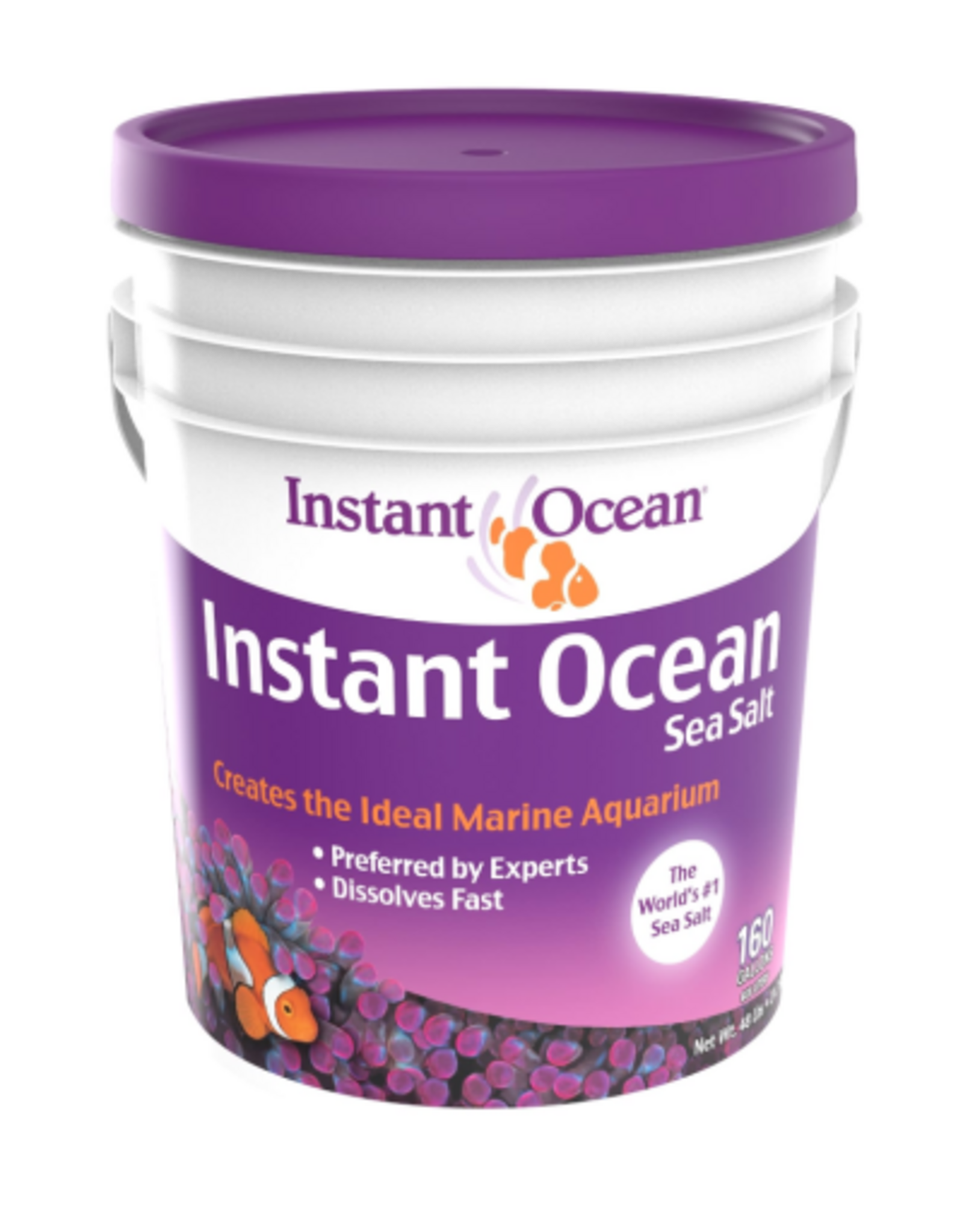 Instant Ocean Instant Ocean Sea Salt for Marine Aquariums  Nitrate & Phosphate-Free  160 gal