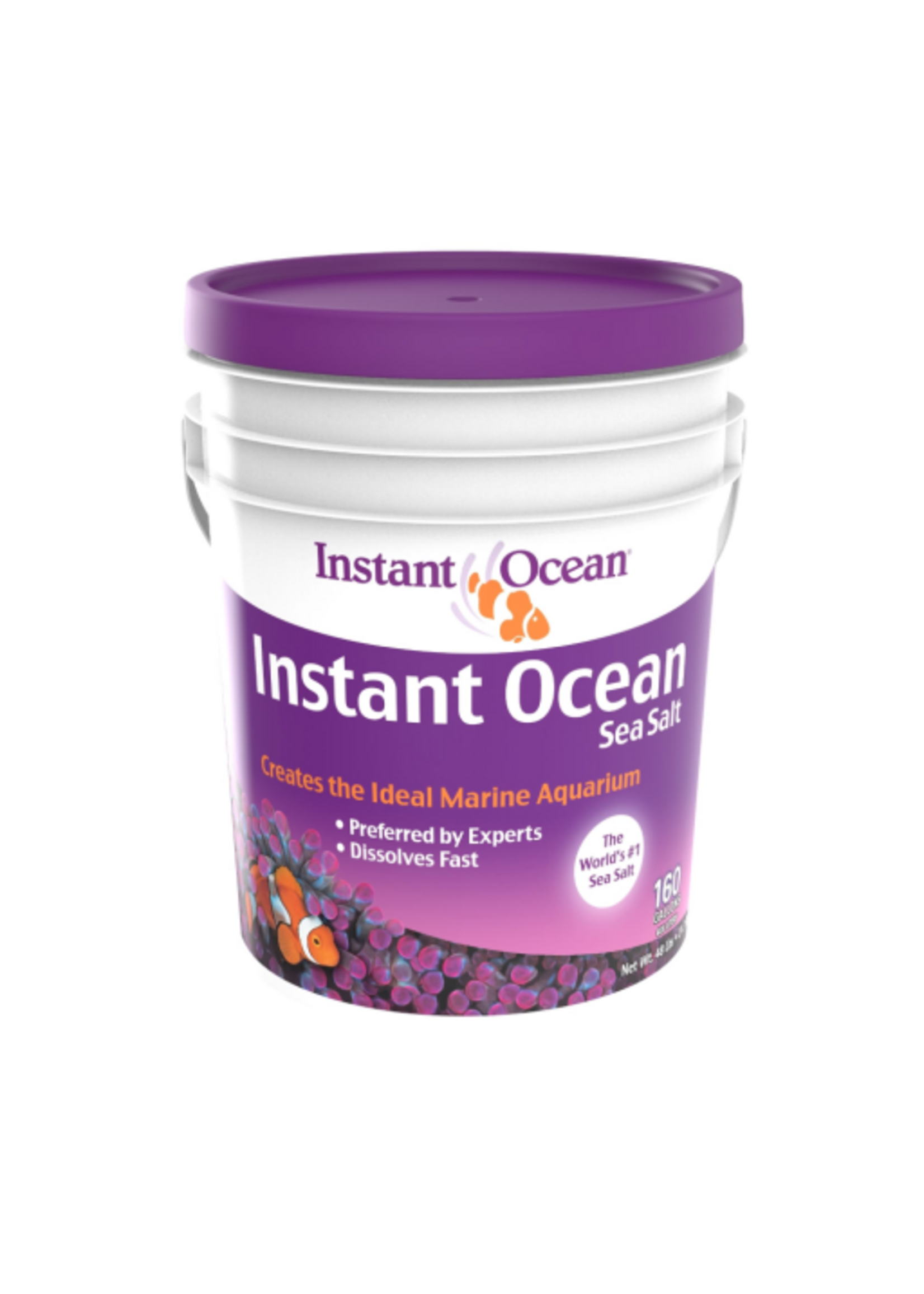 Instant Ocean Instant Ocean Sea Salt for Marine Aquariums  Nitrate & Phosphate-Free  160 gal