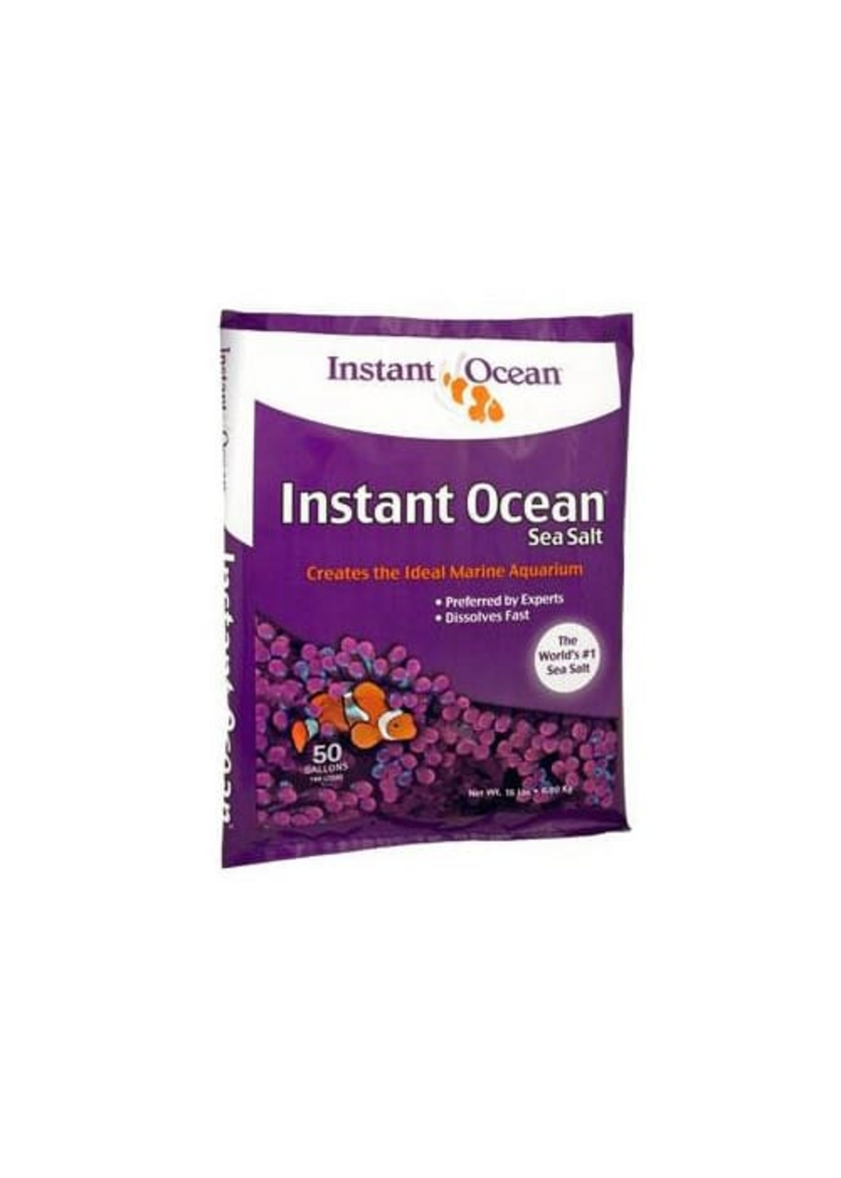 Instant Ocean Instant Ocean Sea Salt 50 Gallons, for Marine Aquariums, Fast Dissolving