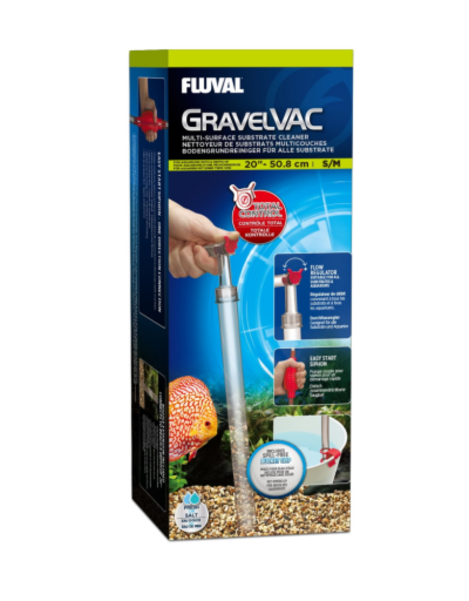 Fluval Gravel Vac - Small/Medium