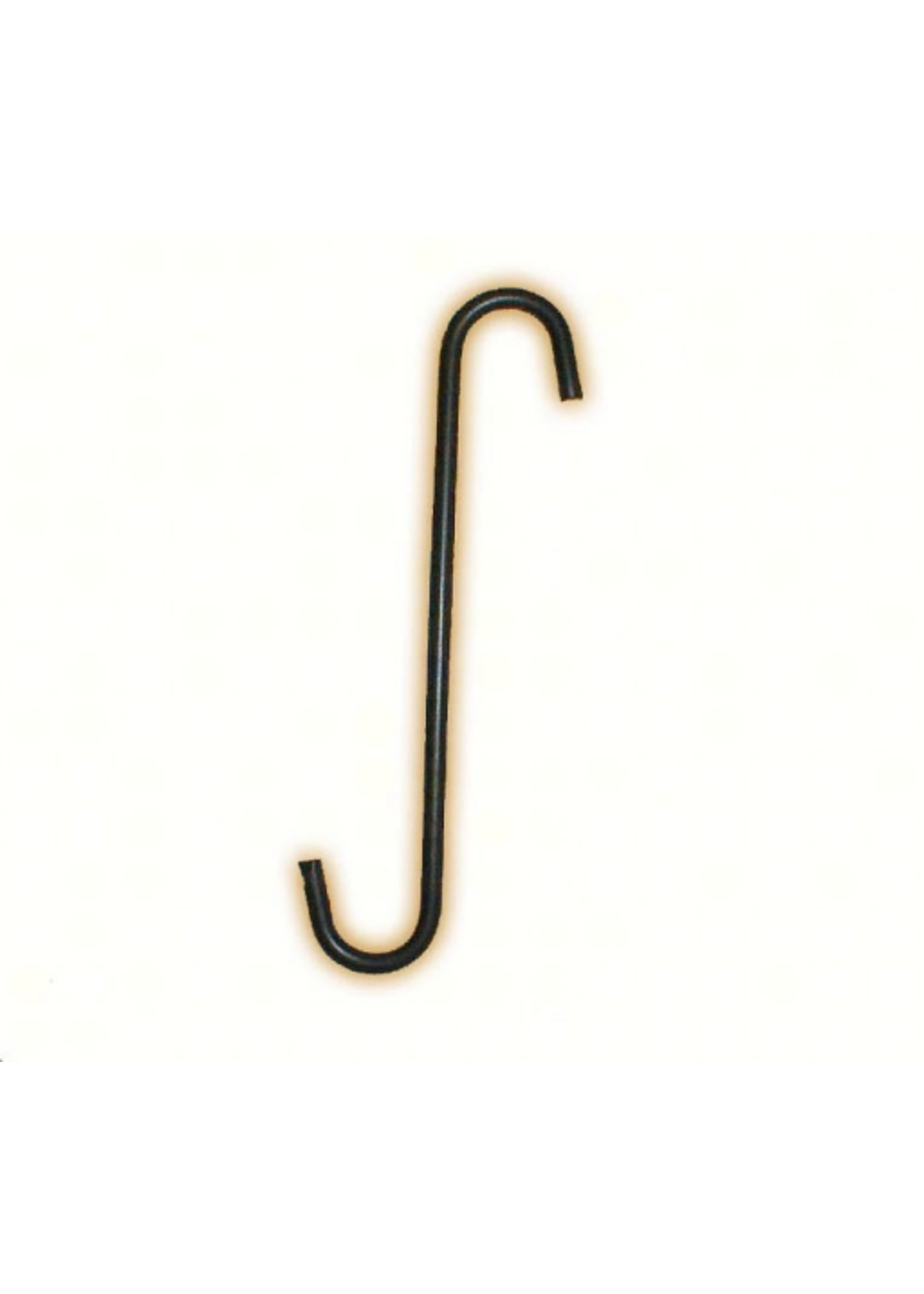 The Hookery The Hookery Metal S Extension Hook - Black 8”