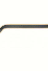 The Hookery The Hookery Black Straight Hanger with Upturned Hook - 6"