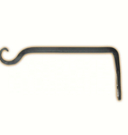 The Hookery The Hookery Black Straight Hanger with Upturned Hook - 6"