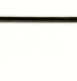 The Hookery The Hookery Downturned Straight Hanger - Black 12"