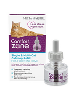 Farnam Comfort Zone Single & Multi-Cat Calming Diffuser Kit Refill  Cat Pheromone  1 Refill-48ml