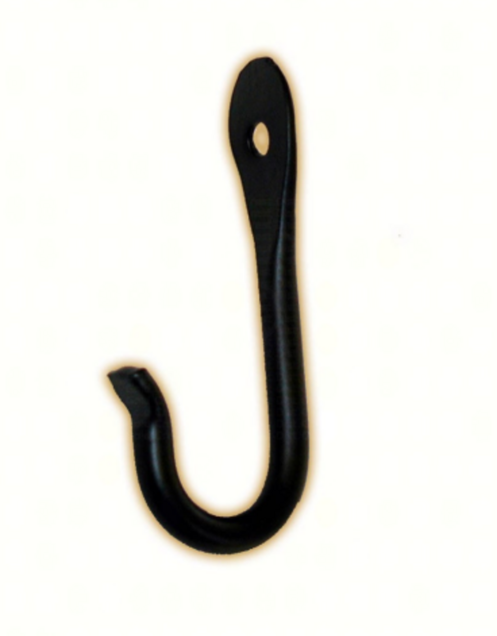 The Hookery The Hookery Flared End J Hook - Black, 3"