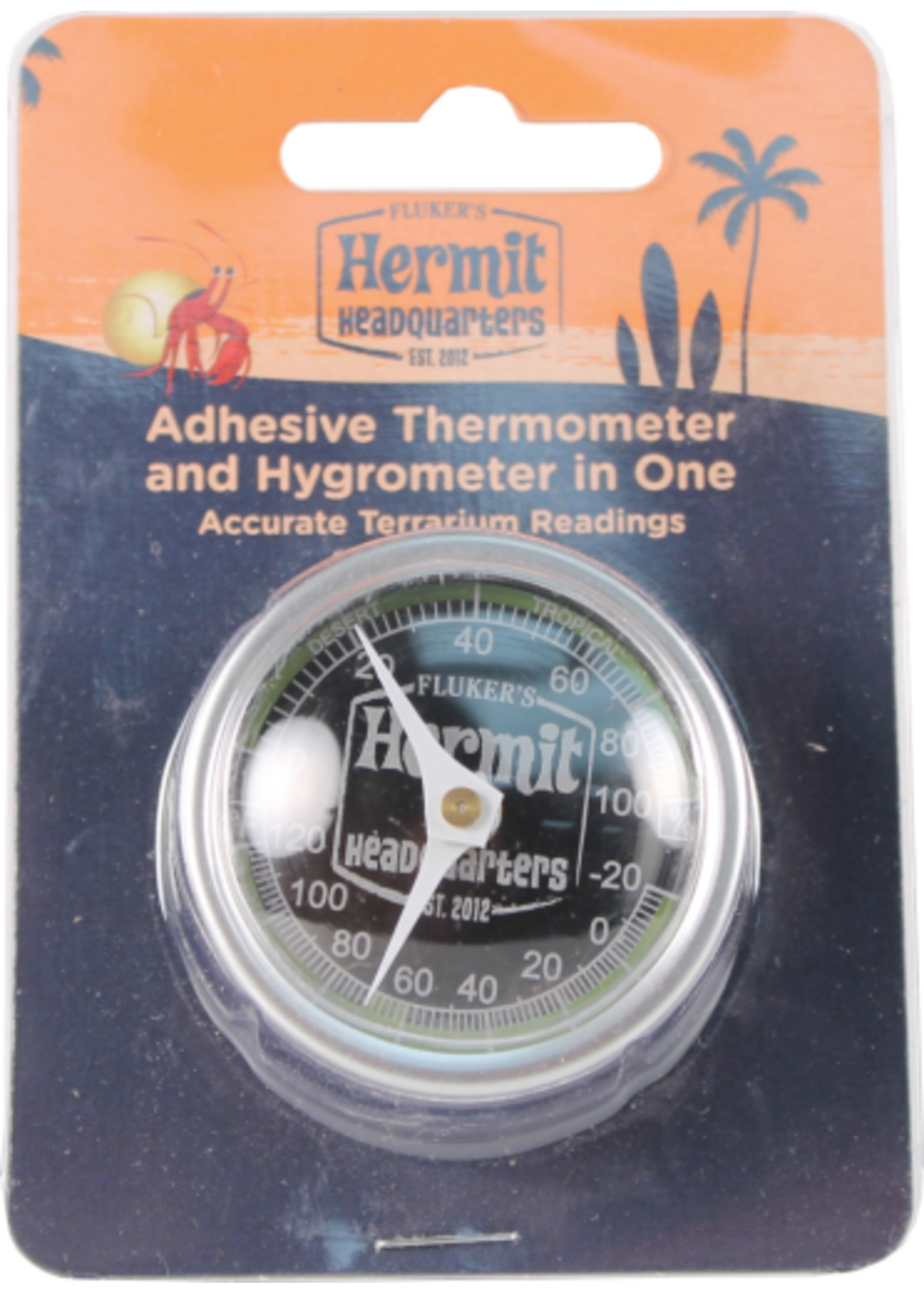 Fluker's Fluker's Thermometer - Hygrometer Combo for Hermit Crabs