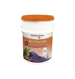 Instant Ocean Instant Ocean Reef Crystals Reef Salt for 160 Gallons  Enriched formulation for Aquariums