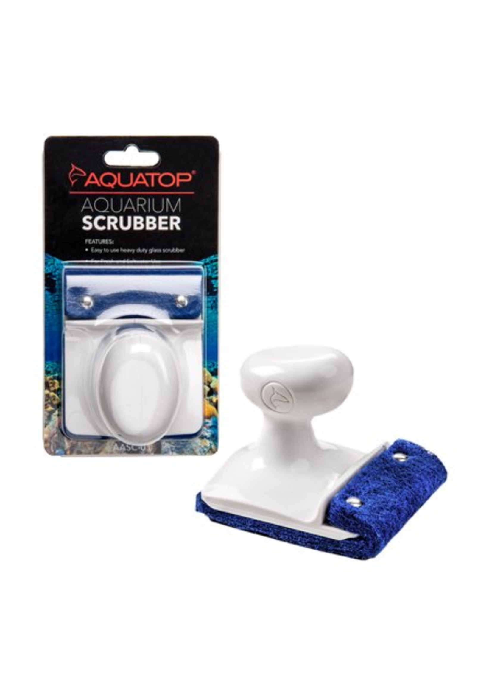 Aquatop Aquatop Glass Aquarium Scrubber Padded