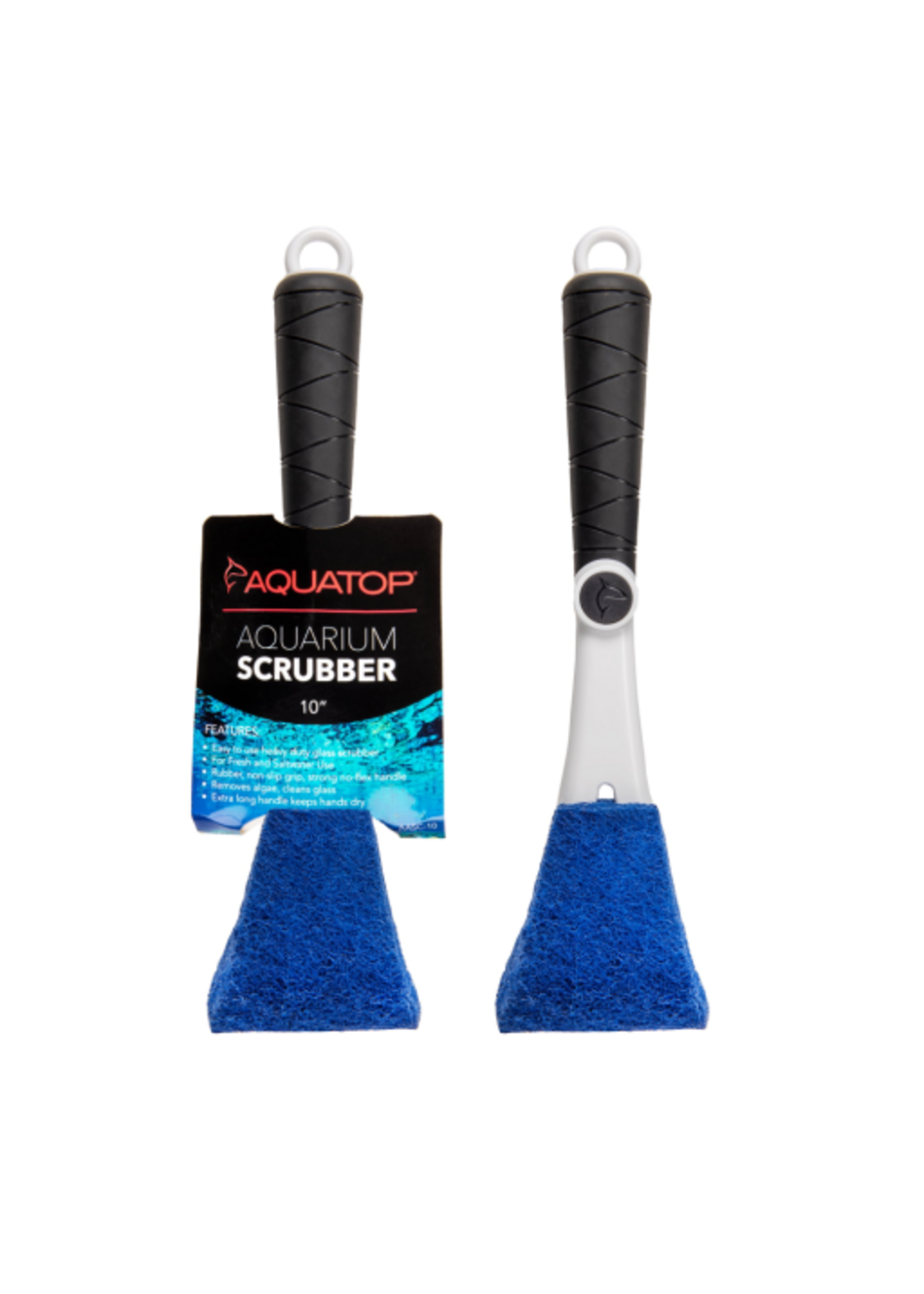 Aquatop Aquatop Glass Aquarium Scrubber Padded - 10"