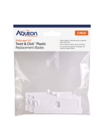 Aqueon Aqueon ProScraper 3.0 Twist & Click Plastic Replacement Blades - 3 Pack