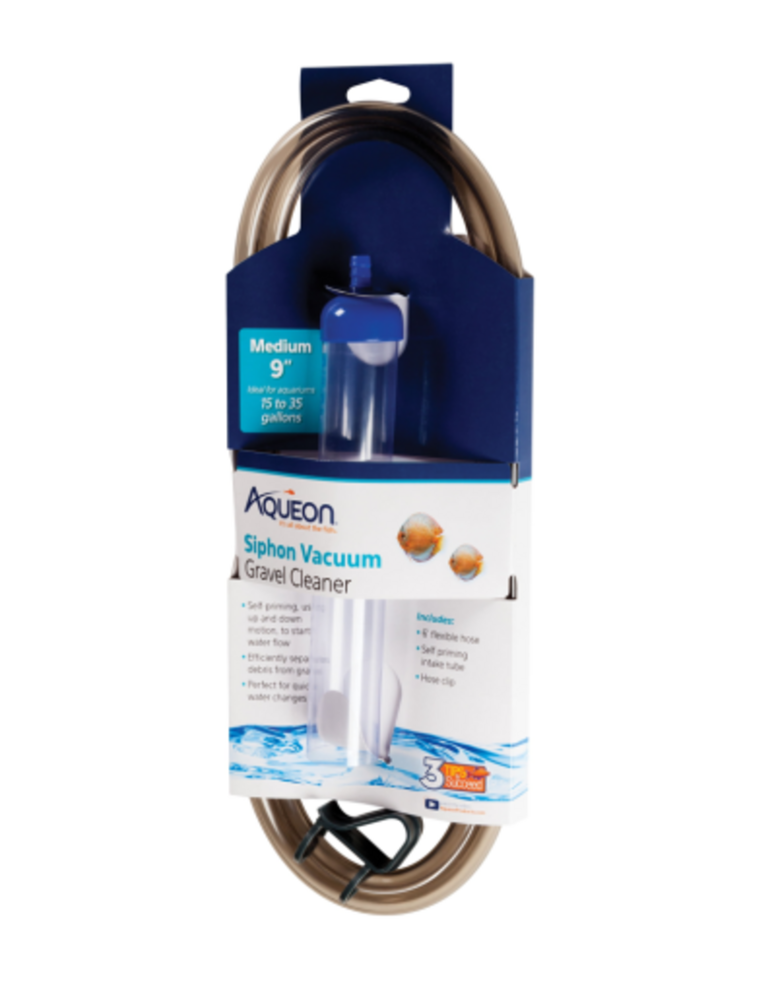 Aqueon Aqueon Siphon Vacuum Gravel Cleaner Medium - 9 Inches