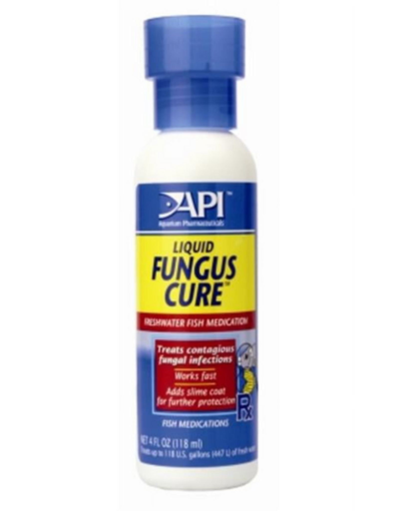 API API Liquid Fungus Cure Freshwater Fish Medication for Aquariums - 4 oz.