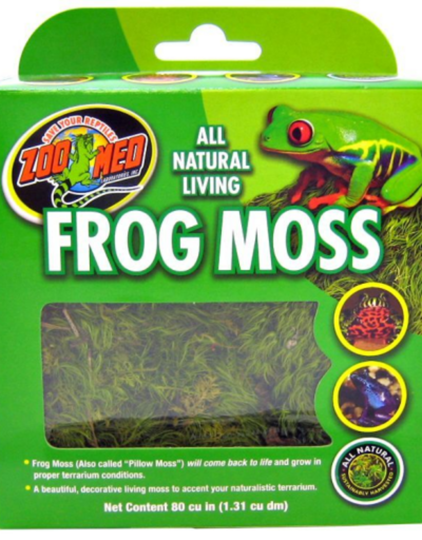Zoo Med Zoo Med Frog Moss 80 cu in