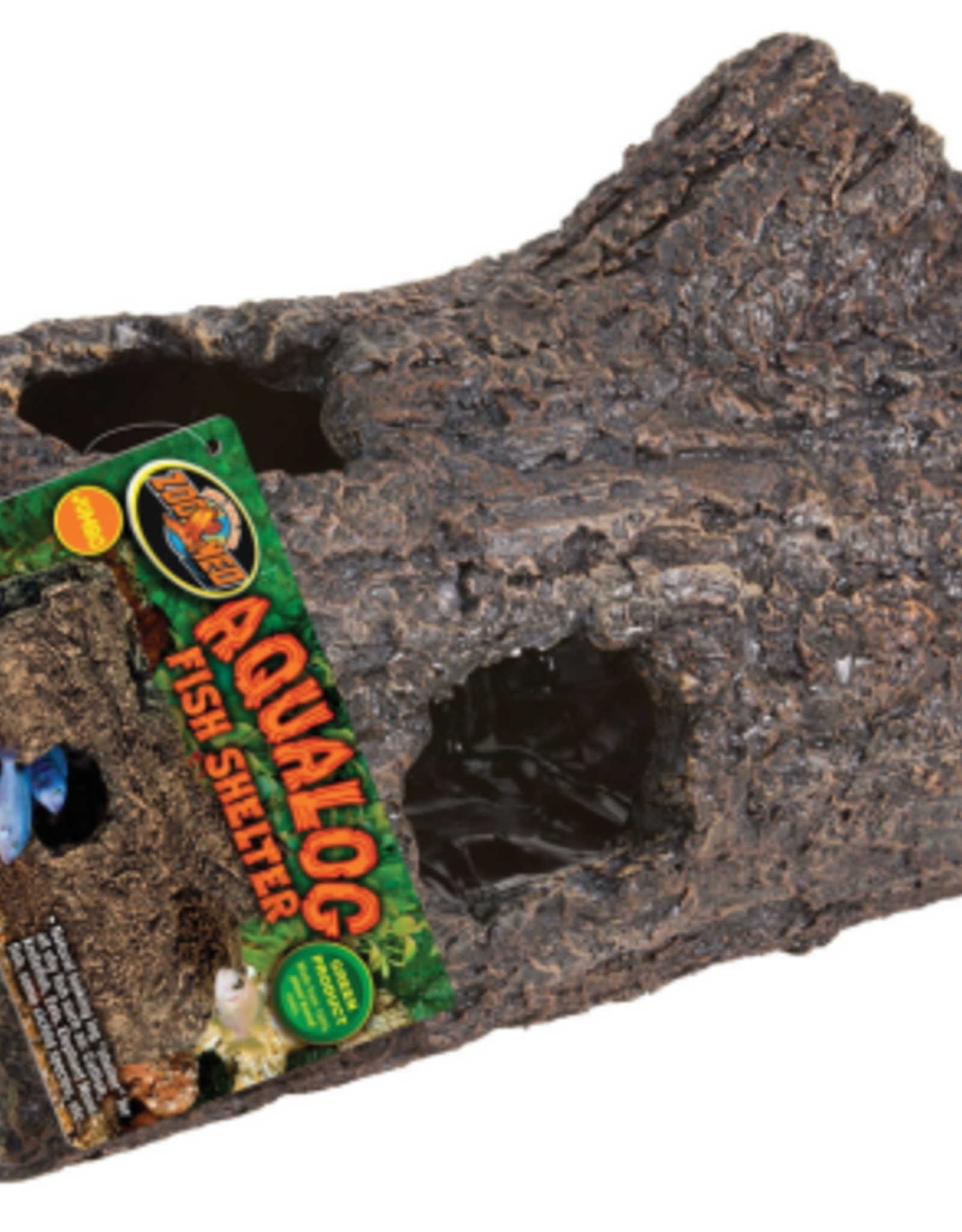 Zoo Med Zoo Med Aqualog Fish Shelter Brown - Jumbo